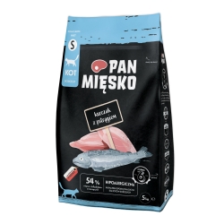 PAN MIĘSKO Kurczak z pstrągiem, granulat S 5kg